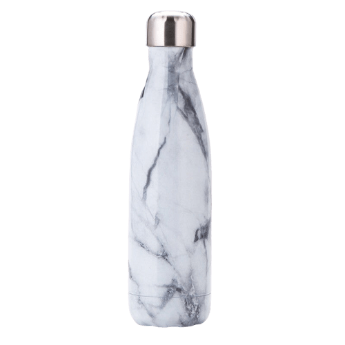 insulated Stainless Steel Water Bottle marble