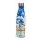 insulated Stainless Steel Water Bottle miami palm tree