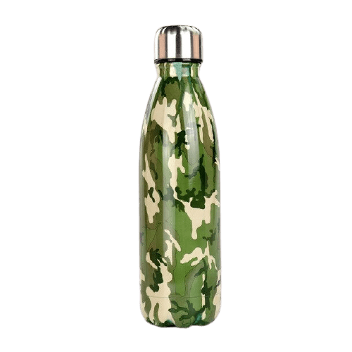 Stainless Steel Water Bottle Military | Healthy Lunch