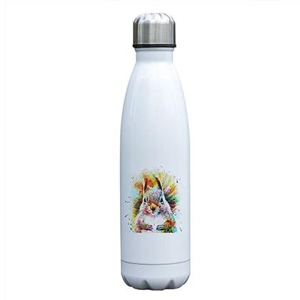 insulated stainless steel water bottle Multicolored Squirrel 17oz