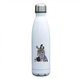 insulated stainless steel water bottle Multicolored Zebra 17oz