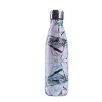 insulated stainless steel water bottle original marble 17oz