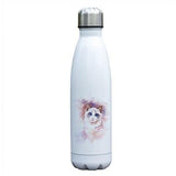 insulated stainless steel water bottle Pink Cat 17oz