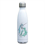 insulated stainless steel water bottle twin unicorn