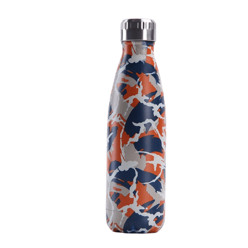 insulated stainless steel water bottle wild camouflage 17oz